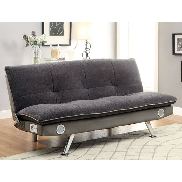 A&J Homes Studio 73'' Vegan Leather Sleeper Sofa Wayfair